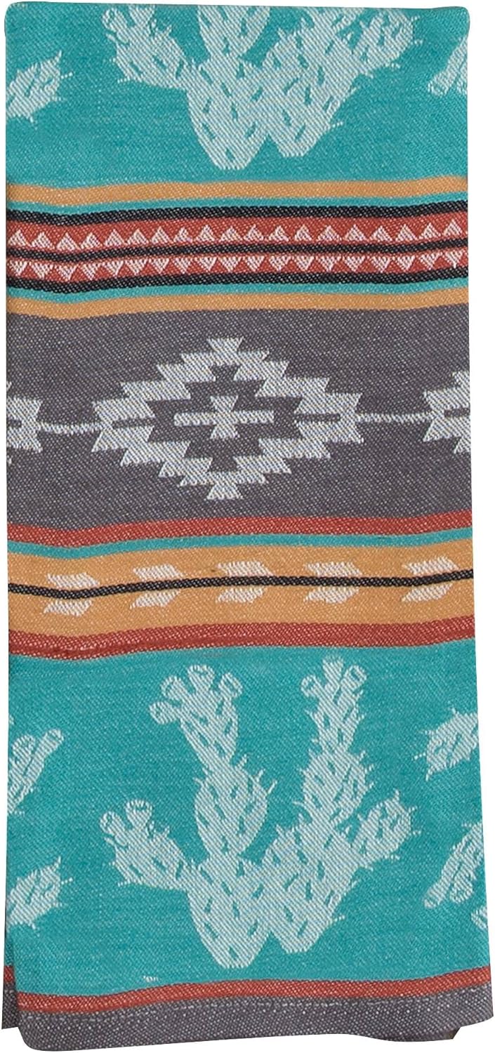 DHE Home State of Arizona Embroidered Southwest 2 Piece Kitchen Towel Bundle