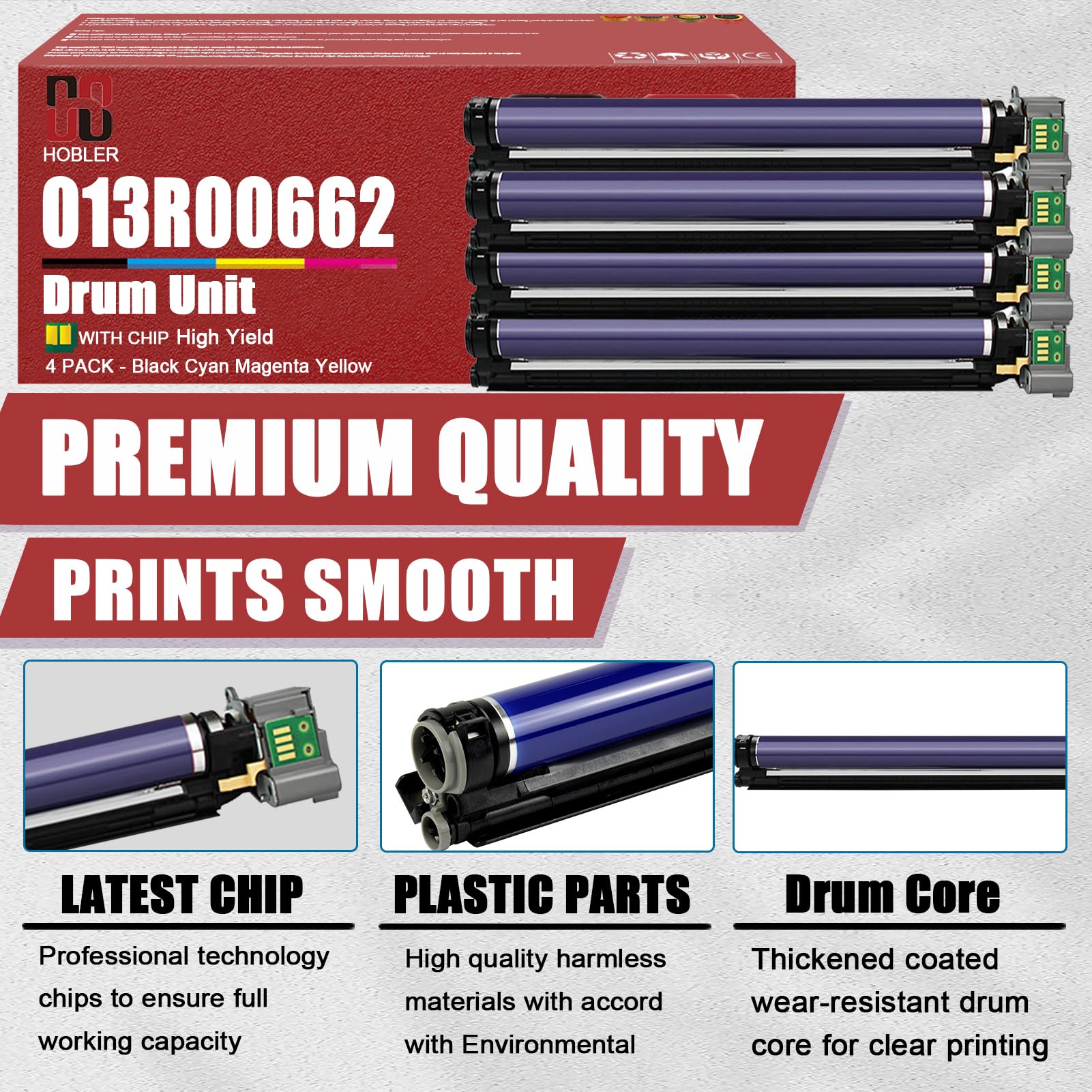 スムーズ WC7530 Drum Unit For Fuji Xerox WorkCentre 7525 7530 7535