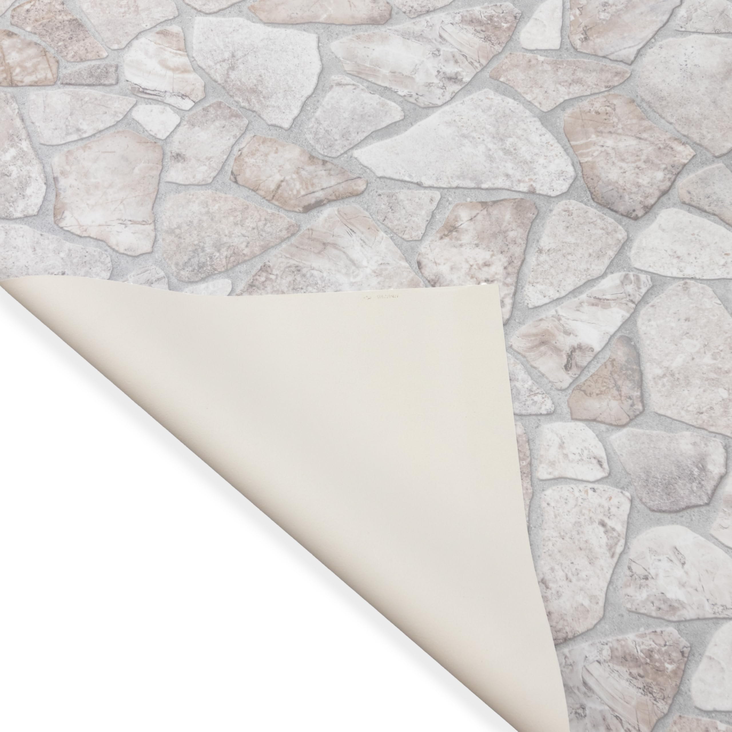 Primaflor PVC Bodenbelag Tronto | 200x300 cm | Marlow 160L 2,00 m | Steinoptik, 1,9 mm stark, R10, antistatisch, für Wohnräume, Büro, Feuchträume, Messe und Event