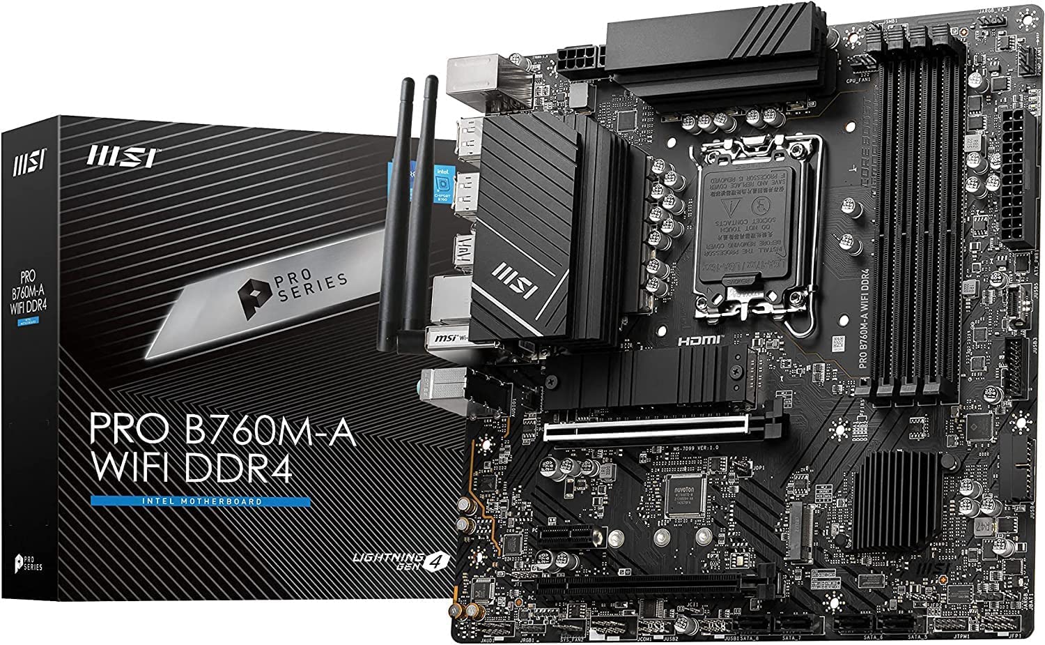 Amazon.co.jp: MSIマザーボード PRO B760M-A WIFI DDR4 【第14/13/12 