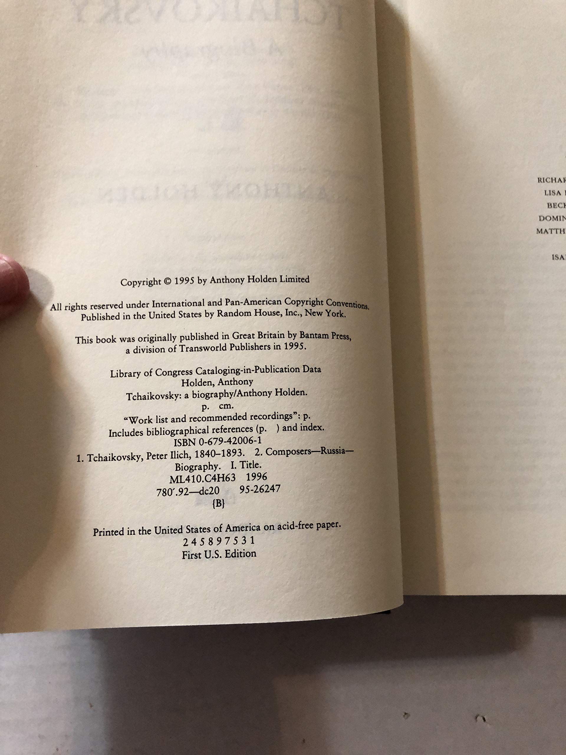 Tchaikovsky: A Biography - Image 3