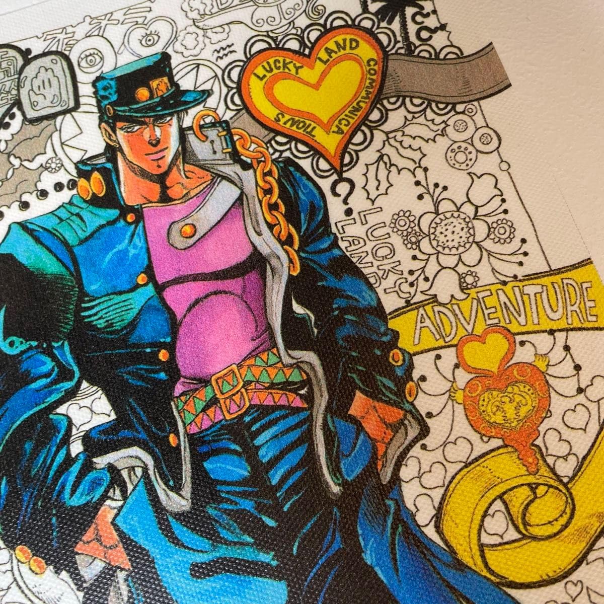 Amazon.co.jp: 白額 ポスター JOJO ジョジョの奇妙な冒険 第3部 空条承 