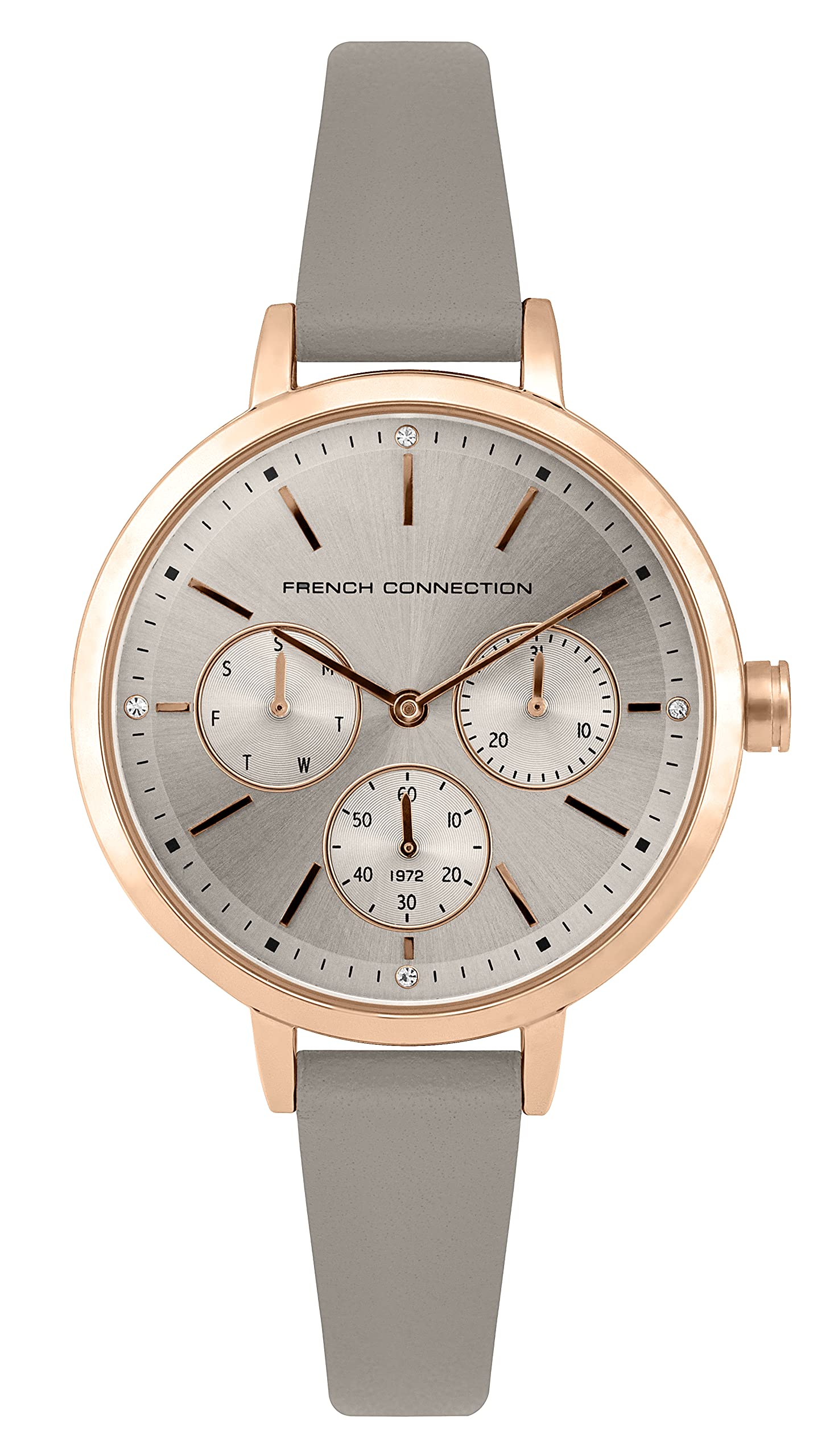 French Connection Analog Grey Dial Womens Watch-FC134E (B07TC4N8D8) Amazon Price History, Amazon Price Tracker