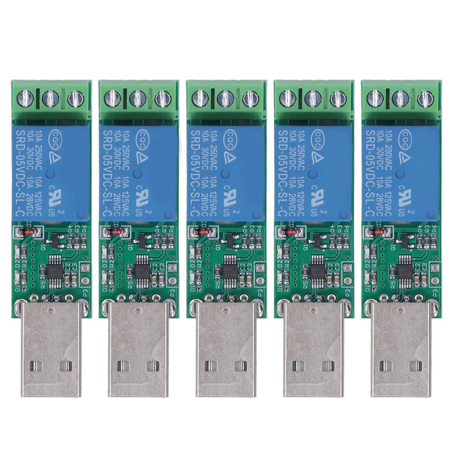 Controlador de módulo de relé para PC con interruptor de control libre 8