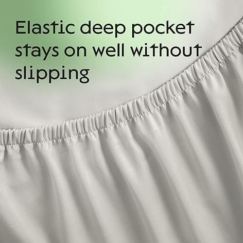 Miniatura 6 de Niagara Sleep Solution Protector de Colchón de Bambú Impermeable Matrimonial 54x75 No ruidoso Refrigeración Transpirable Ultra Peluche Absorbente