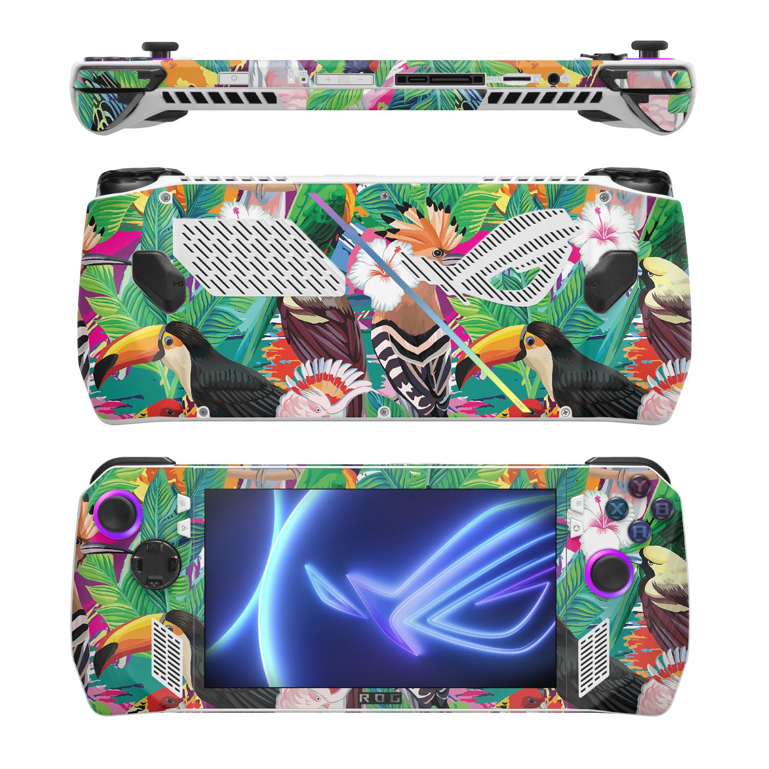 MightySkins Skin Compatible with Asus ROG Ally - Tropical Paradise | Protective, Durable, and Unique Vinyl Decal wrap Cover | Easy to Apply