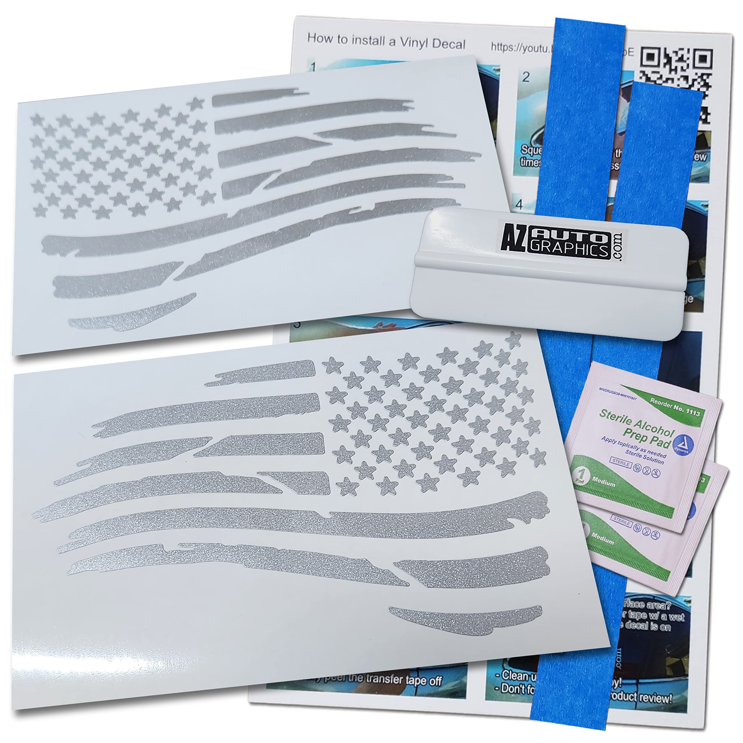 Autocollant militaire usa grunge argent idéal pour les sorties outdoor