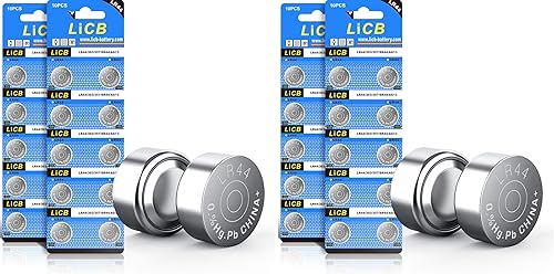 Miniatura 8 de LiCB LR44 AG13 357 303 SR44 pilas de botón de 1.5 V