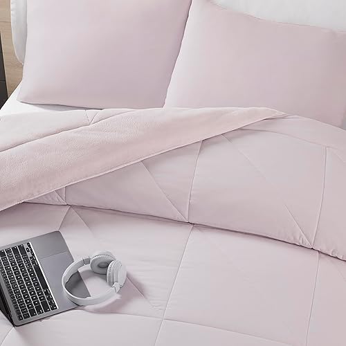 Miniatura 3 de UGG 32529 Corey King - Juego de edredón de 3 piezas, edredón de lujo suave y dos fundas de almohada, acogedor, cómodo, elegante, lavable a máquina,