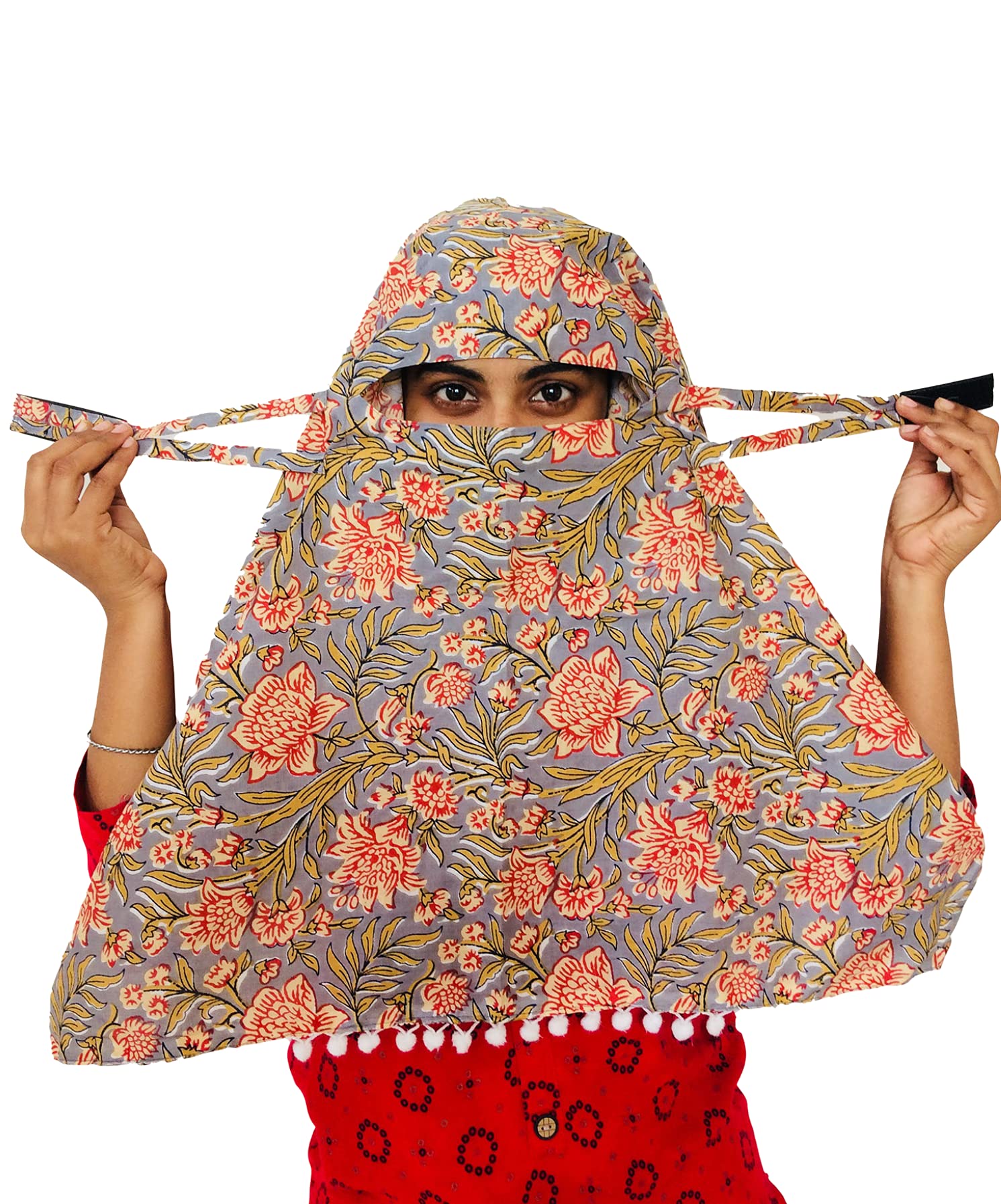 Kaly IndiaWomen Scarf | Multi-coloured Veil For Women