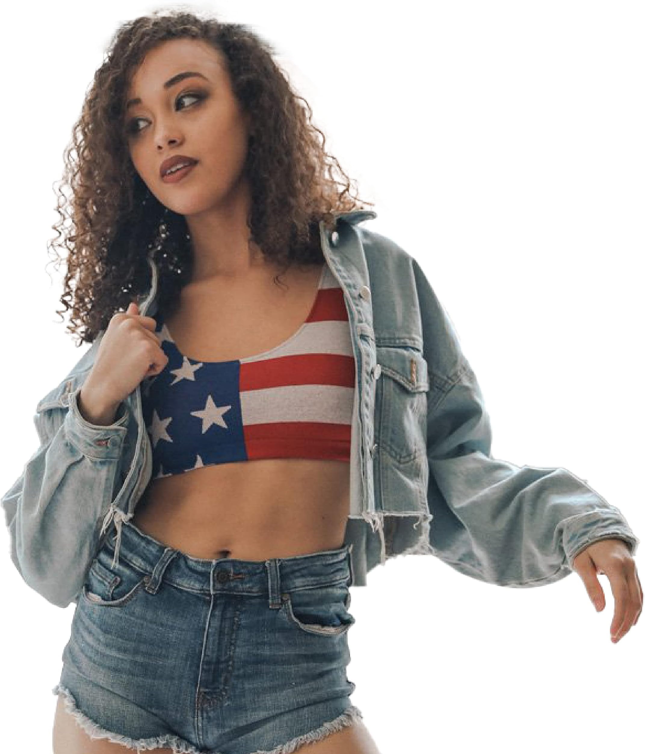 Leto Collection Americana Bralette