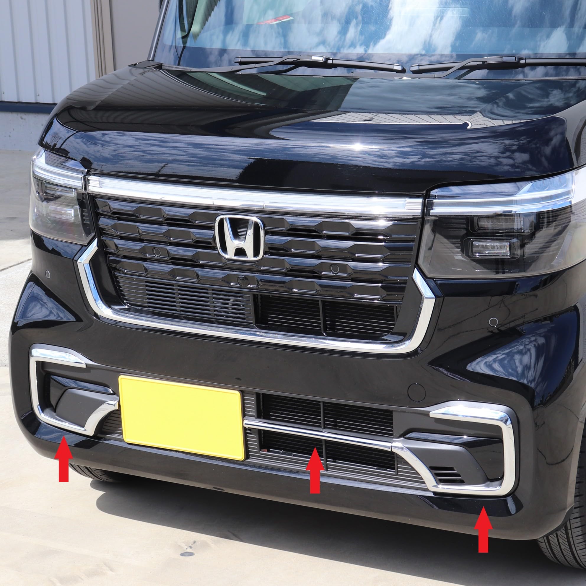 Amazon | 【BREED】N-BOX JF5 JF6 カスタム 専用 クローム メッキ