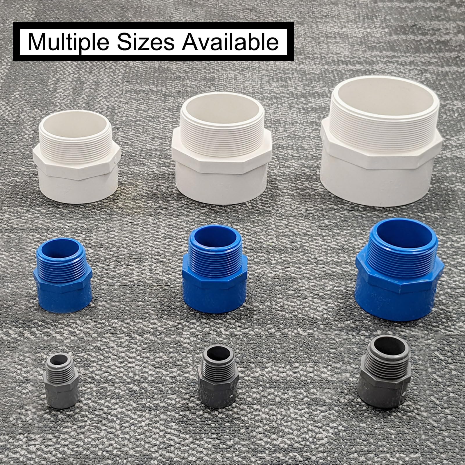 Pvc Adapter One Side Not Threaded Girls Seamless Underwear Wenqik PVC Pipe Fitting Reducer Bushings - 2 ...