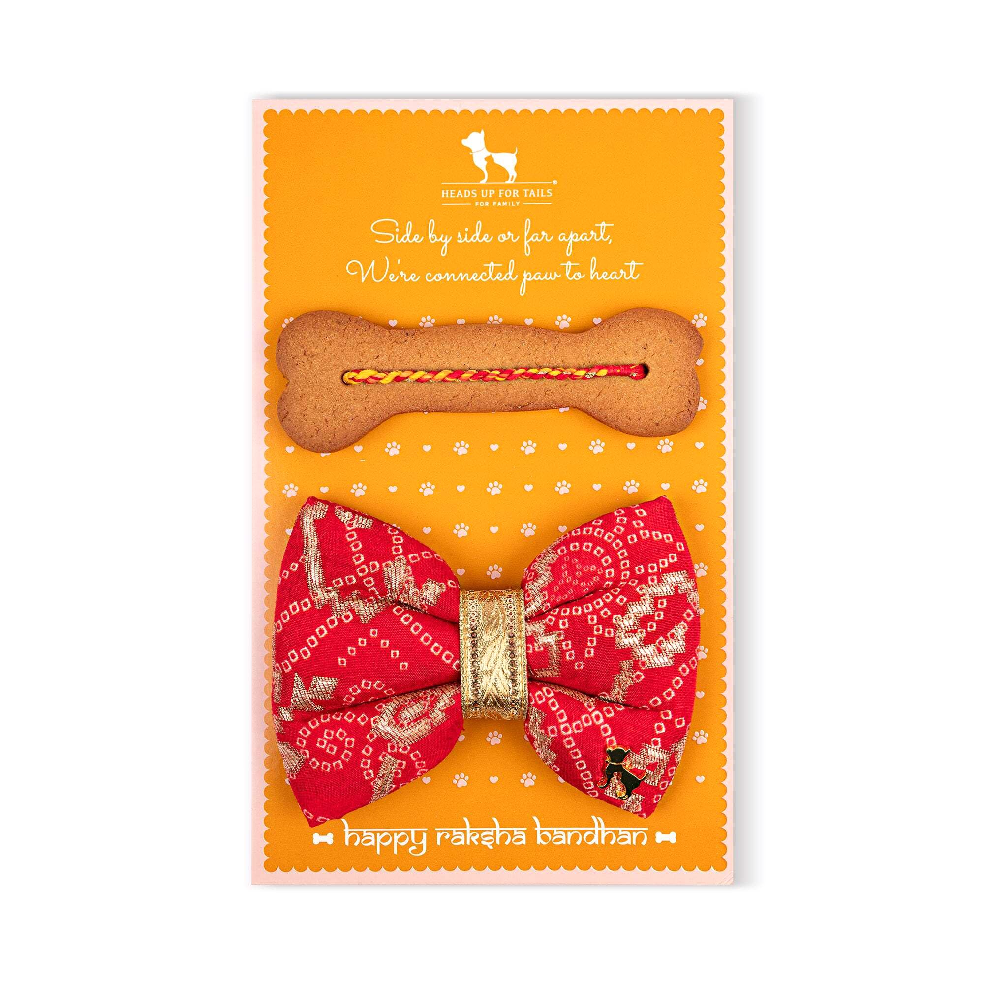HUFT Biscuit Rakhi and Bow Tie Gift Combo Set for Dog (B0DCJC1W51) Amazon Price History, Amazon Price Tracker