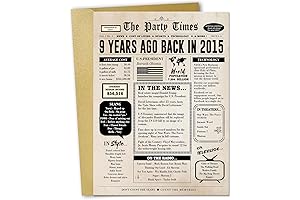 9th Birthday Card: A Delightful Keepsake for Special Moments