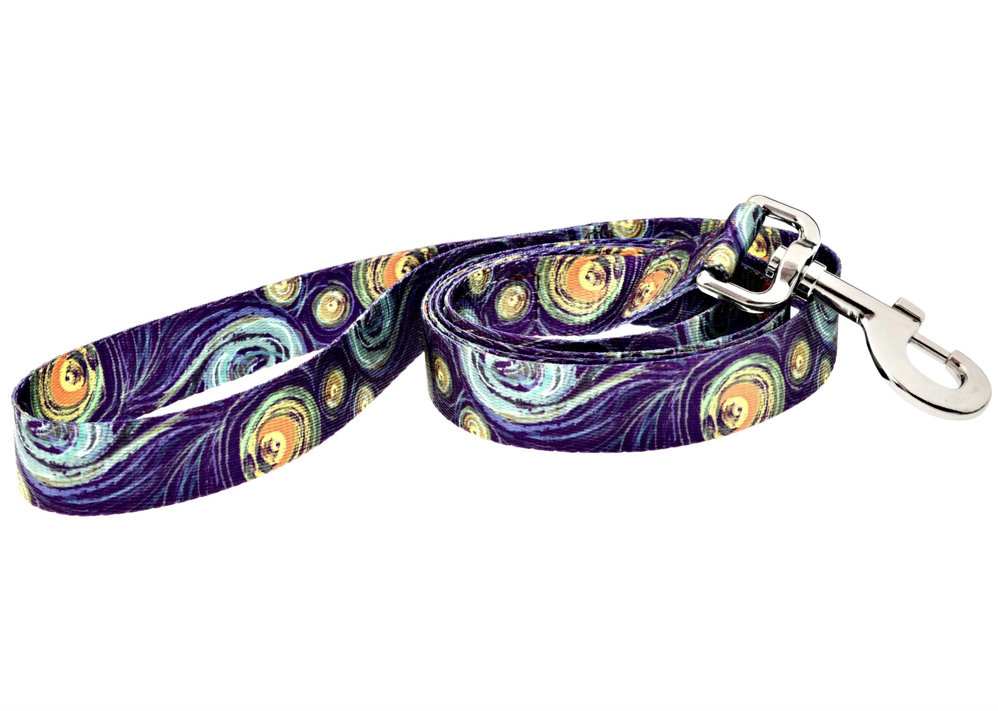 Dutch Dog Amsterdam Eco Friendly Van Gogh Fashion Dog Leash, 5-Feet