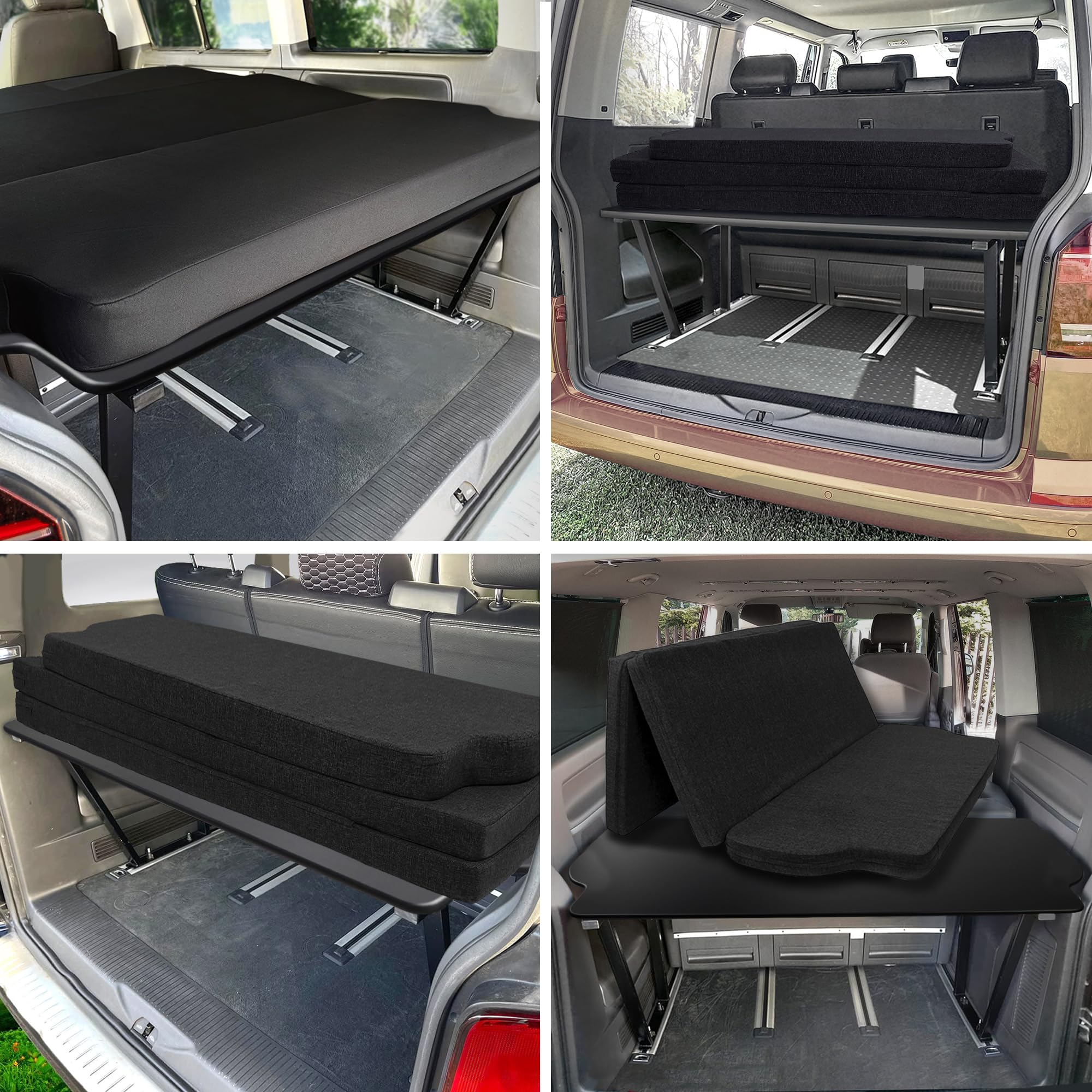 Materasso Pieghevole In 3 Parti, 198 X 115 X 7.5 Cm, Altezza Piegato23cmT4 9/1990-6/2003 California SK102522 - Foto 12