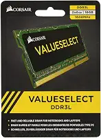 Corsair Kit de memória para laptop 16 GB (2 x 8 GB) 1600 MHz PC3-12800 204 pinos DDR3 SODIMM