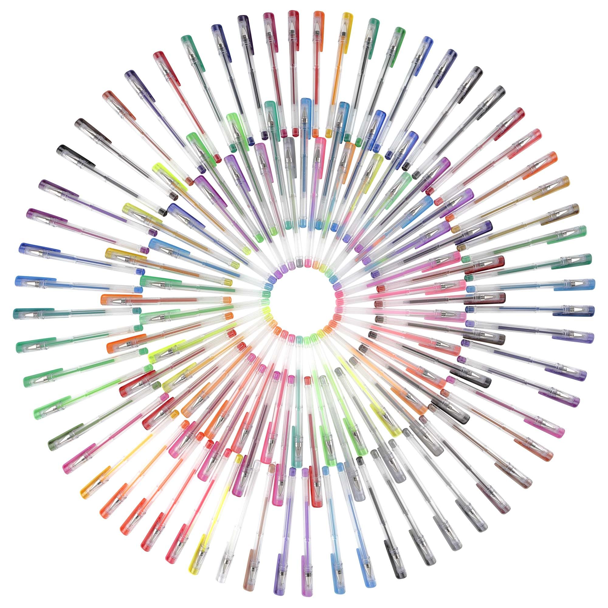 Creative Inspirations Gel Pen Sets - Long Lasting Performance, Vivid, and Free-Flowing Ink Gel Pens for Artists, Bulk, Students, Classrooms, & More! - Set of 120 - Image 5