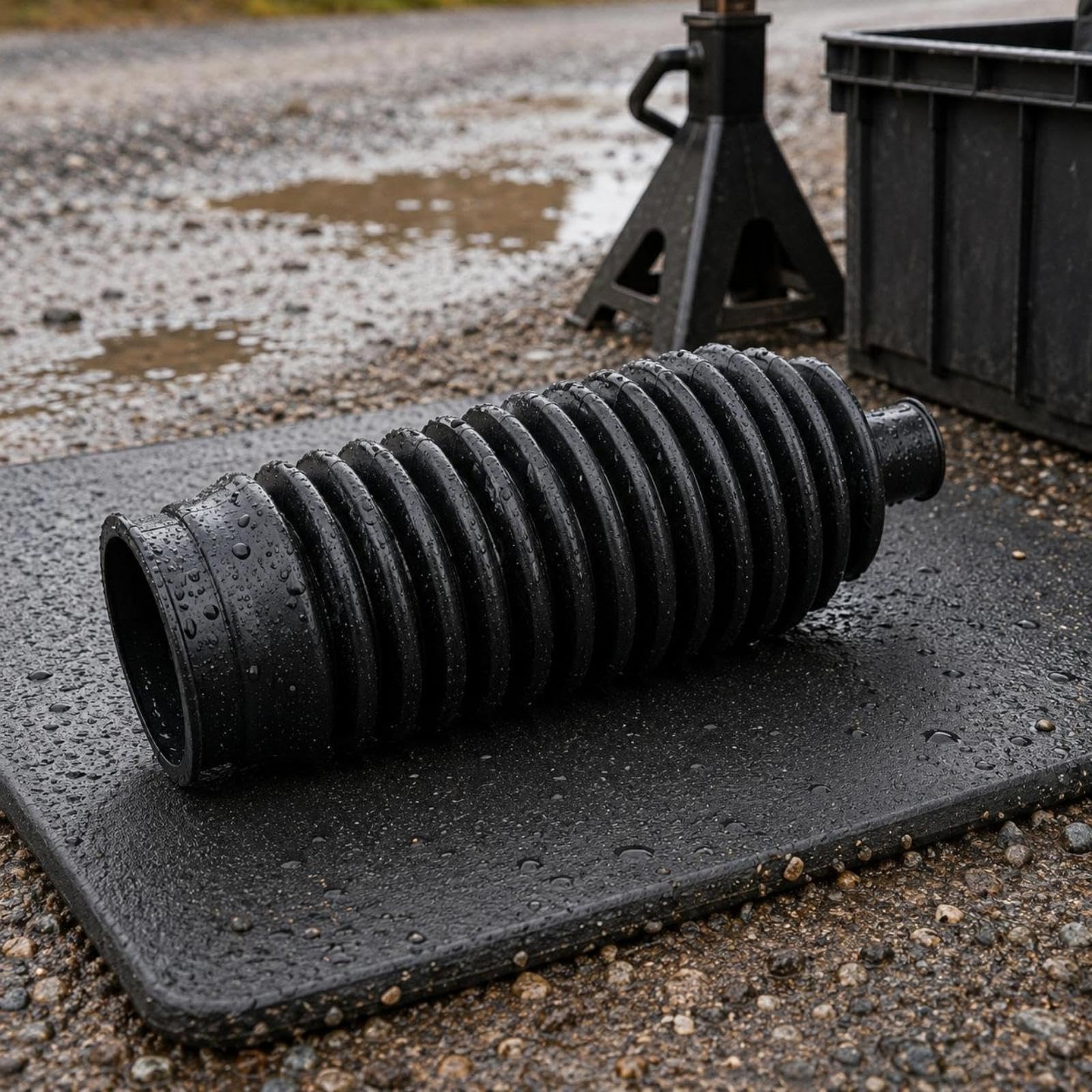 MagiDeal 2 Pièces Soufflet de Direction pour Chariot de Golf Poussière Manchon Accordéon Col de 15mm et Ouverture Formée Installation, 5 pièces