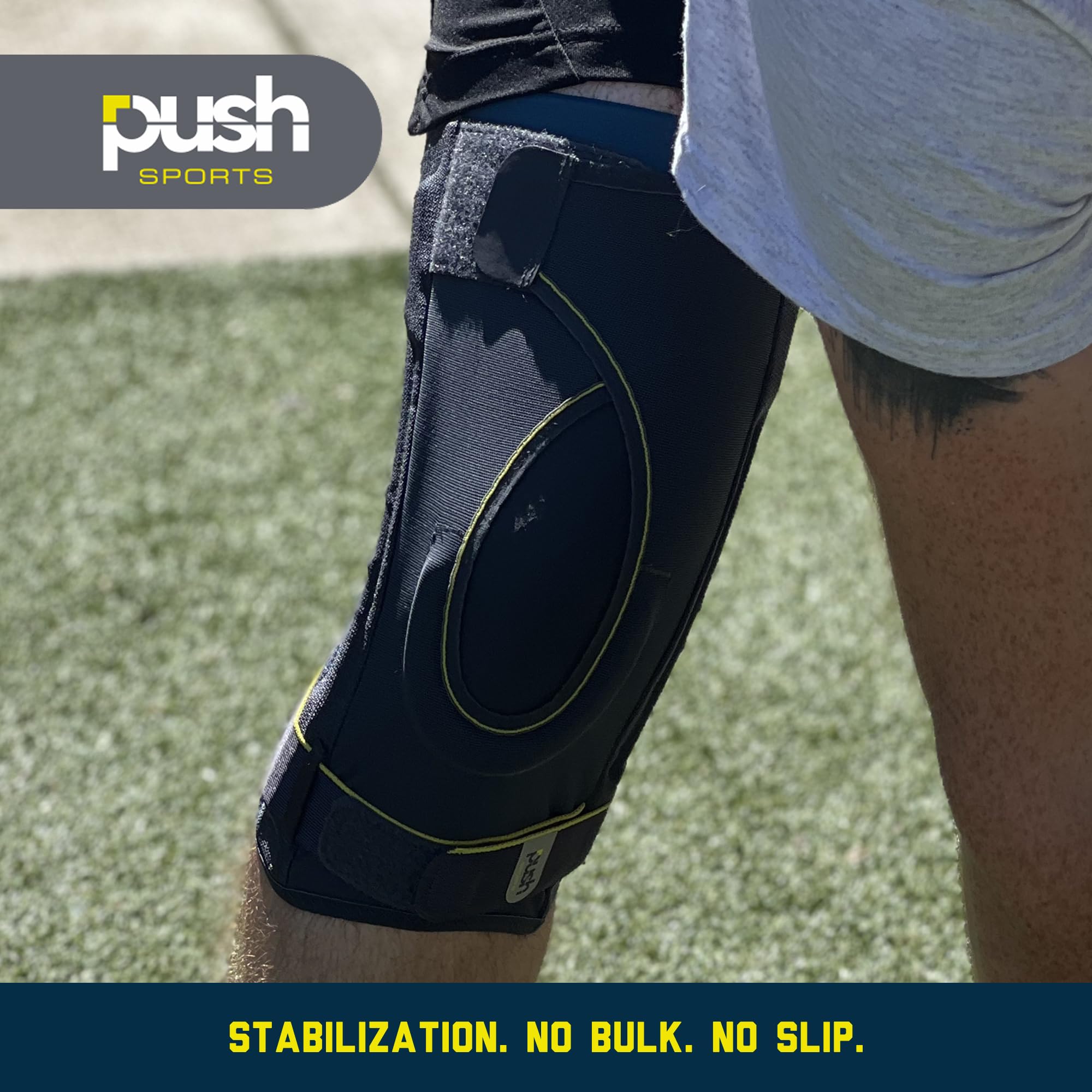 Push deportes con bisagra rodillera, multicolor, M