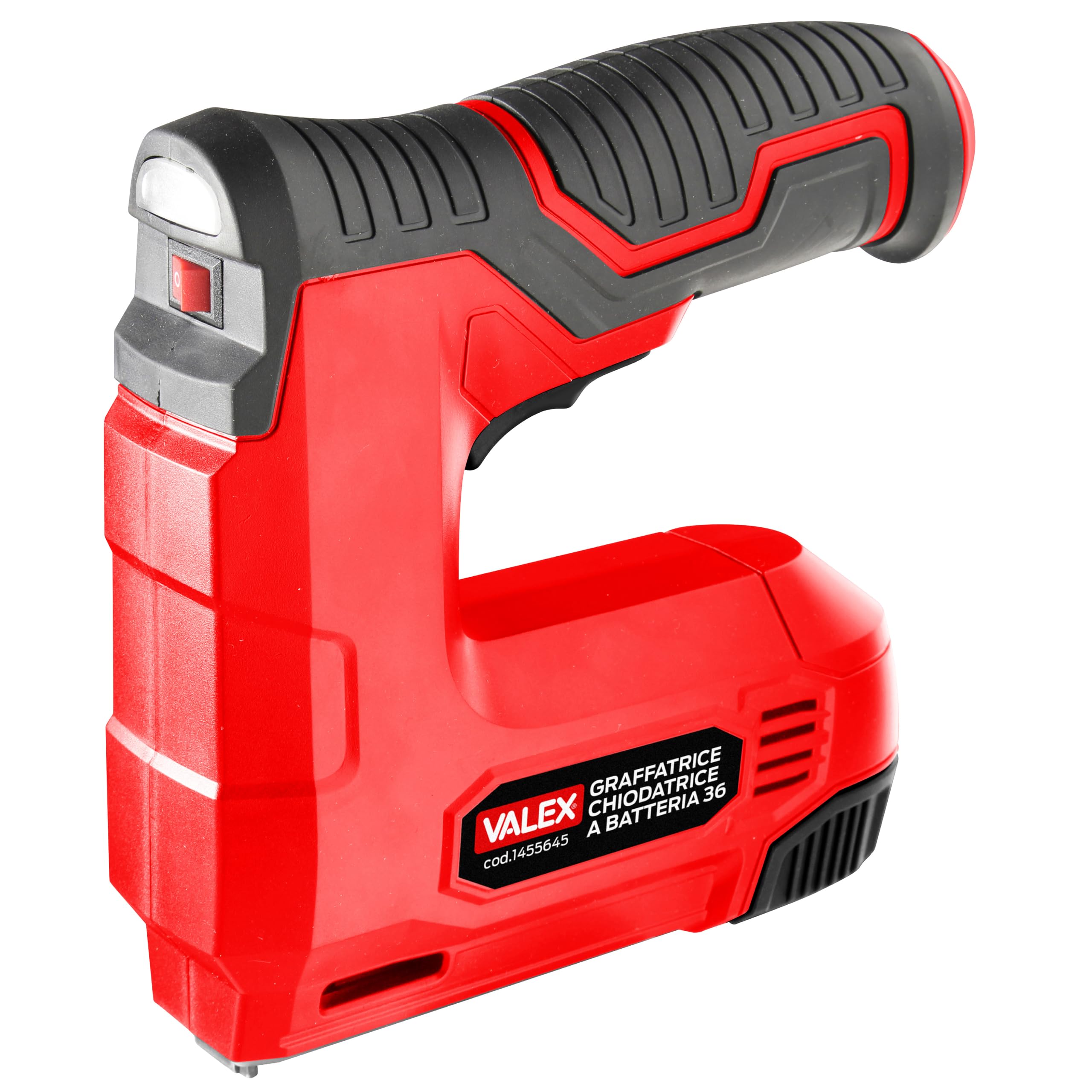 Valex Graffatrice chiodatrice a batteria al litio 36 Chiodi e Punti 3,6V 1,5Ah
