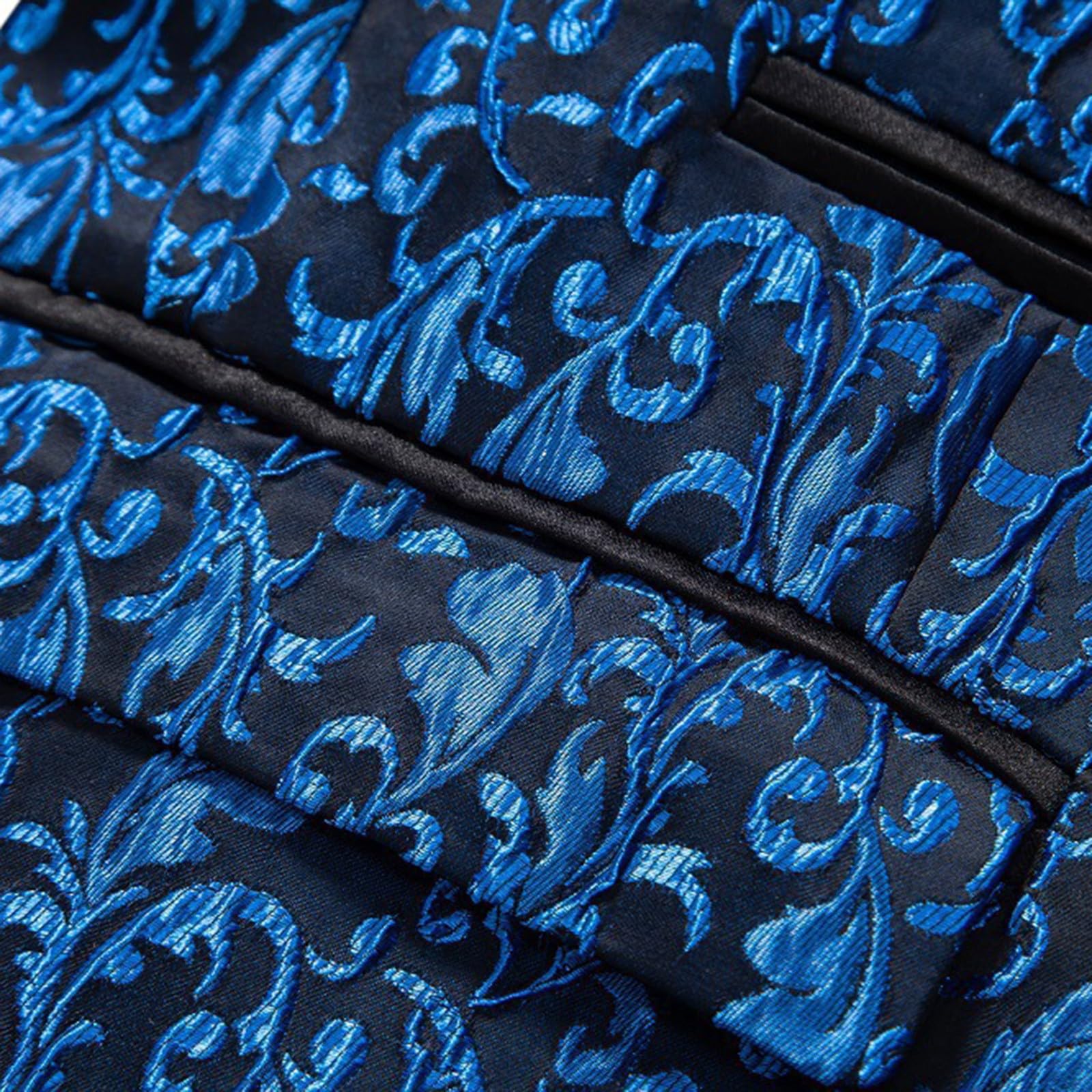 Giacca da lavoro slim fit con stampa animalier e paillettes glitterate alla moda per eventi serali