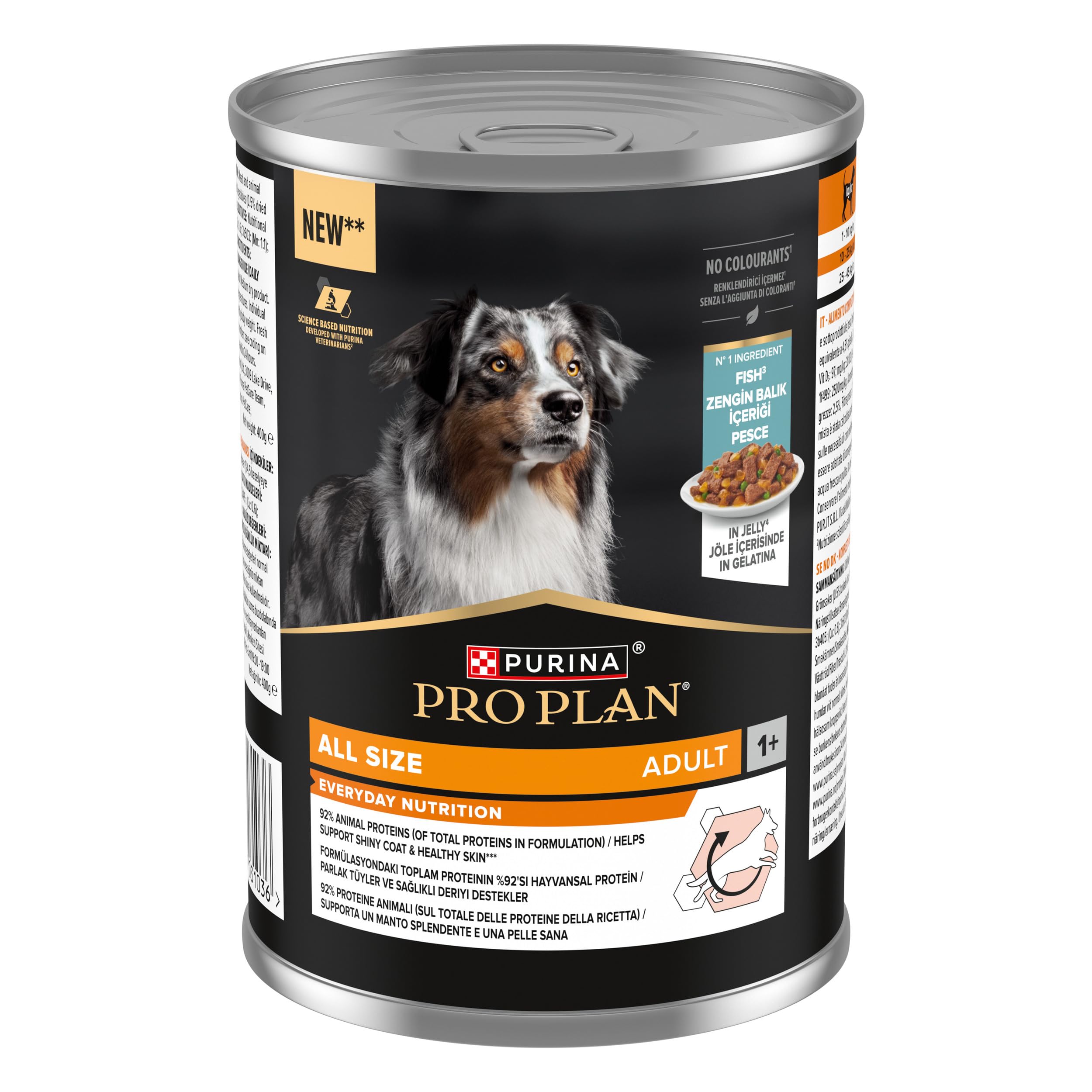 Pro Plan Yetişkin Köpekler İçin Balıklı Konserve Yaş Mama 400 Gram