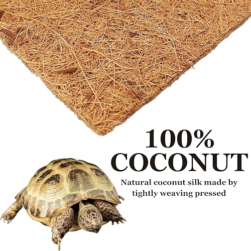 Miniatura 3 de CraftVie Rollo de revestimiento de coco de 12 x 80 pulgadas con grosor de 0.3 pulgadas, fibra de coco 100% natural para uso versátil en forros de