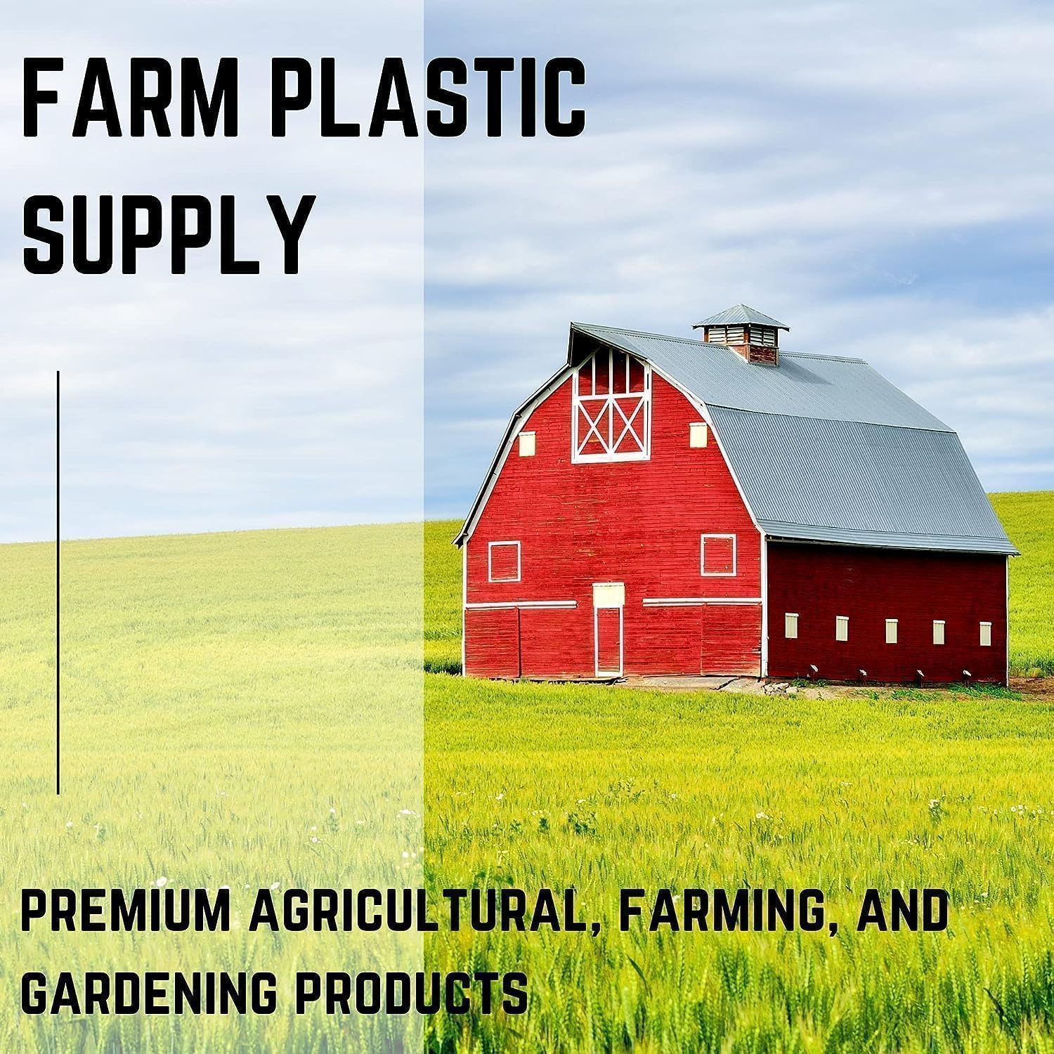 Farm Plastic Supply - Anti-Static Crawl Space Vapor Barrier - Anti-Static Poly Sheeting, Drop Cloth Vapor Barrier, Moisture Barrier, Plastic Sheeting, Dust Barrier, Multi-Purpose Poly (20' x 100)