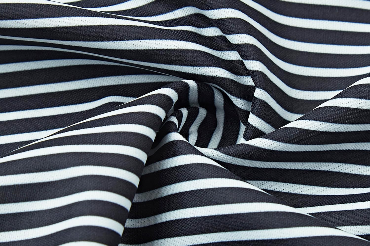 Peplum Tops for Women Tie Front Striped Button Down Shirt Collared Long Sleeve Business Casual Work Office Blouse - Image 7