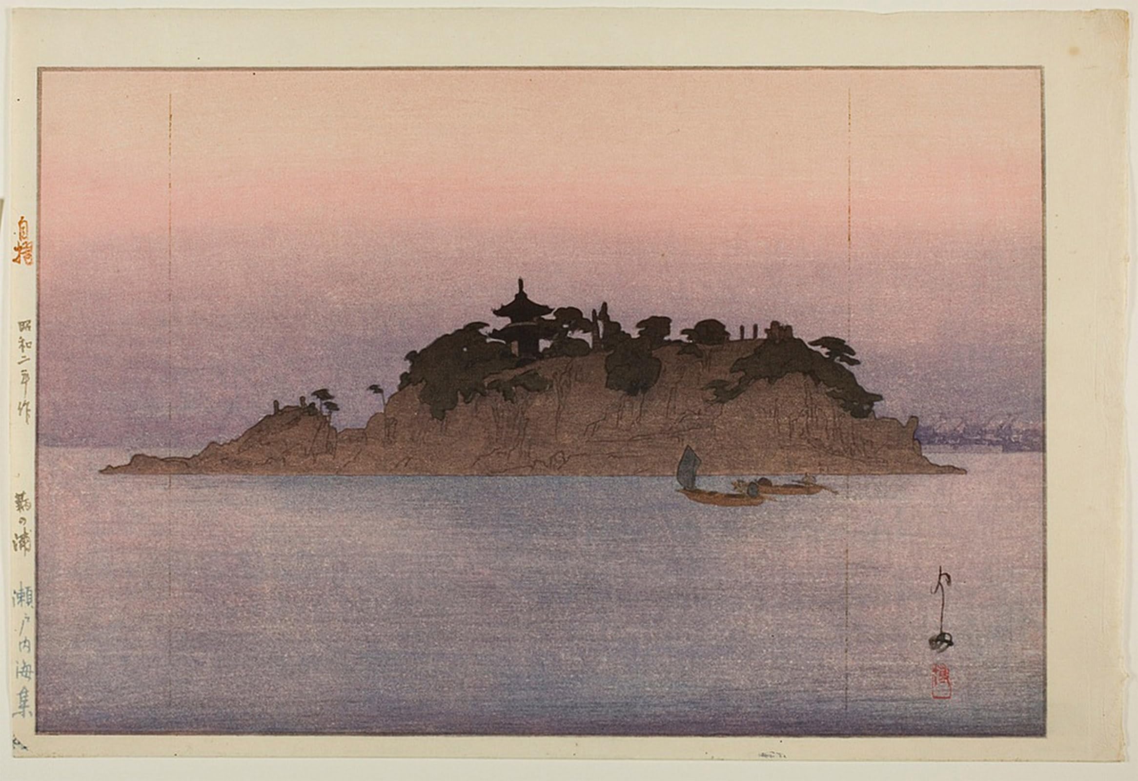 Zhaoshan No Frame Famous Poster Artworks Art Print Poster Tomonoura By Yoshida Hiroshi Animal Pictures For Home Decor 60X90cm