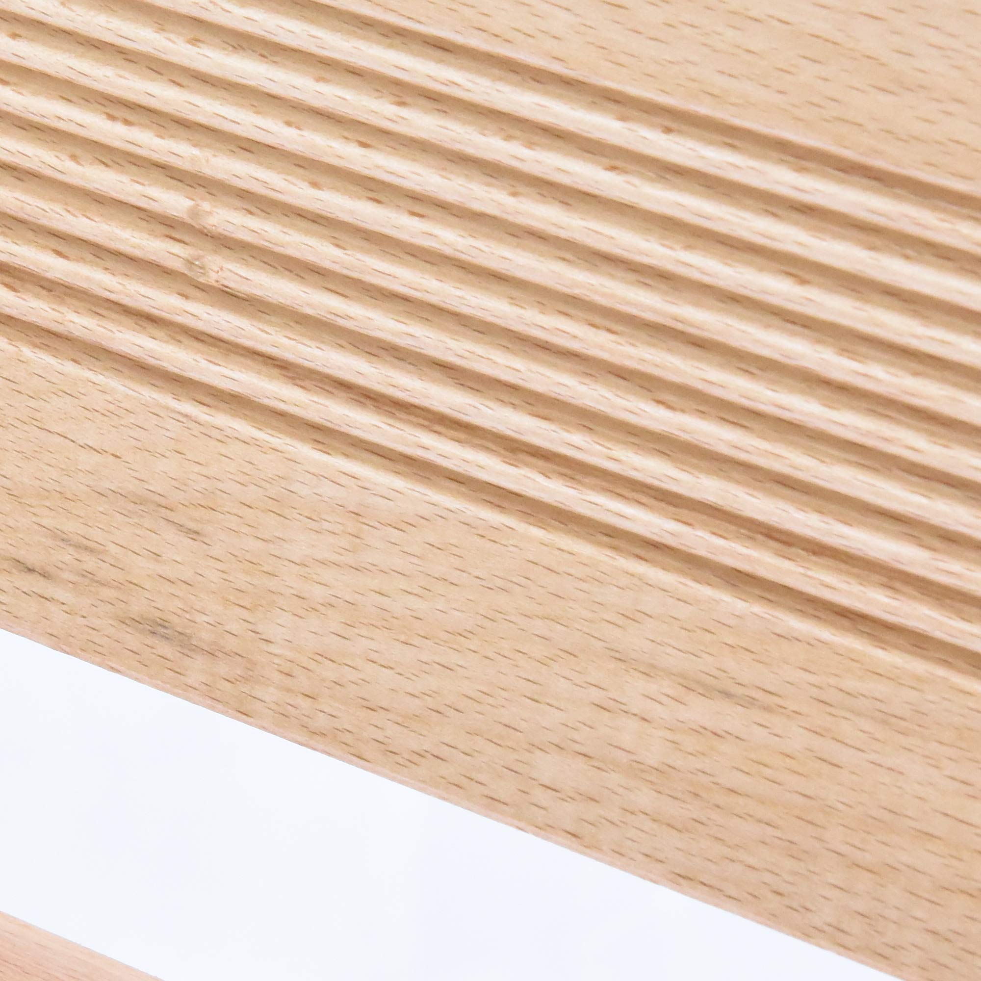 Scaletta In Legno Naturale 3 Gradini - Pieghevole, 38x58x64.5cm Aperta, Leggera E Pratica - Foto 6