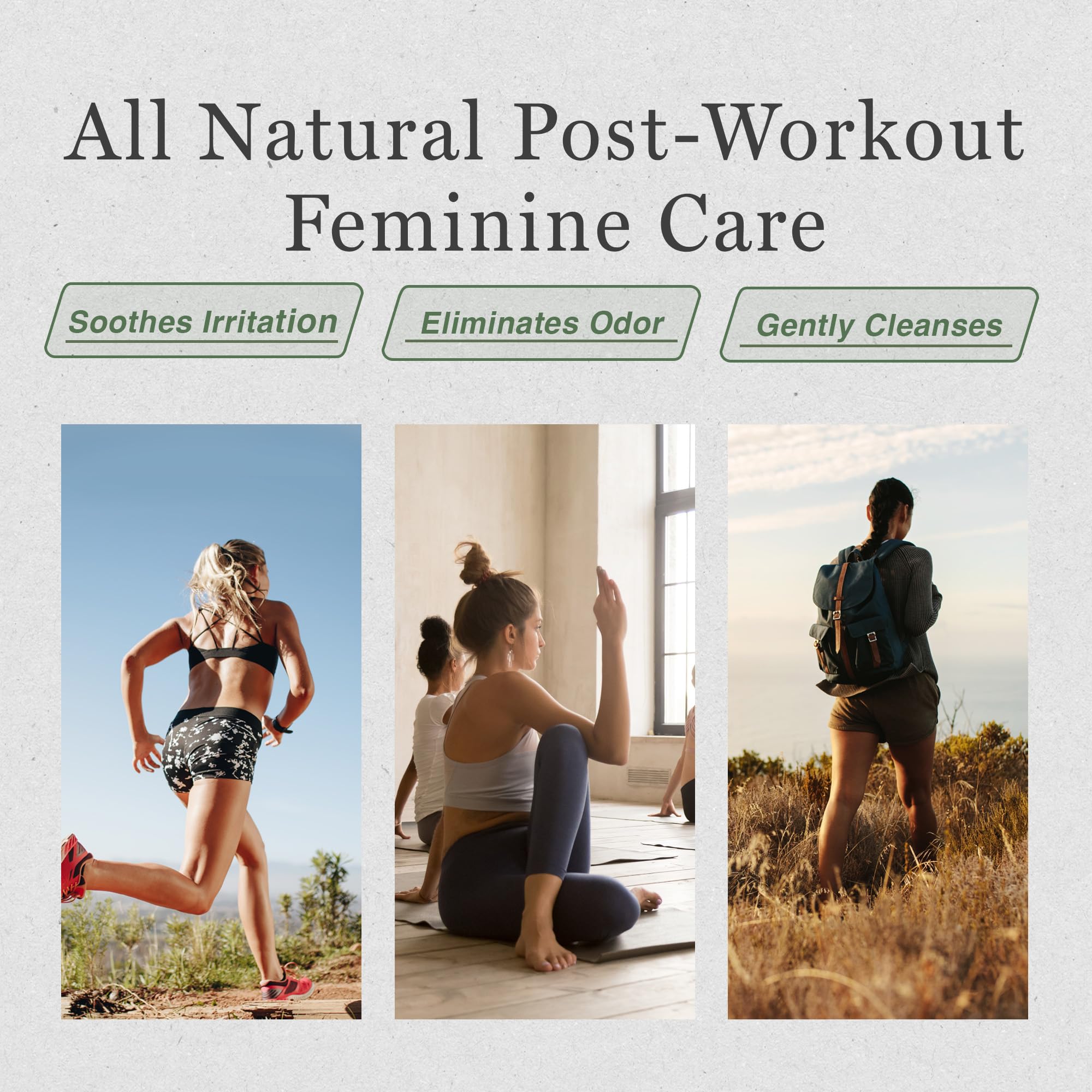 Feminine Care – All-Natural Soapberry Foaming Wash & Mist Sets, pH-Balanced and Hypoallergenic, Fragrance & Paraben-Free, Odor Control, Soothes Itchy, Dry, Sensitive Skin, Pregnancy-Safe