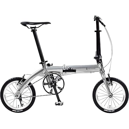 Amazon Renault ルノー Platinum Light6 プラチナライト6 シルバー 超軽量6 8kg 超小型 14インチ アルミバテッド 段付 フレーム 折りたたみ自転車 Lightシリーズ最軽量クラス チェーンホイル47t フリーホイル11t 鍛造式高さ調整ハンドルステム搭載 特許pat取得済 脱着 Amazon Renault ルノー Platinum Light6 プラチナライト6 シルバー 超軽量6 8kg 超小型 14インチ アルミバテッド 段付 フレーム 折りたたみ自転車 Lightシリーズ最軽量クラス チェーンホイル47t フリーホイル11t 鍛造式高さ調整ハンドルステム搭載 特許pat取得済 脱着