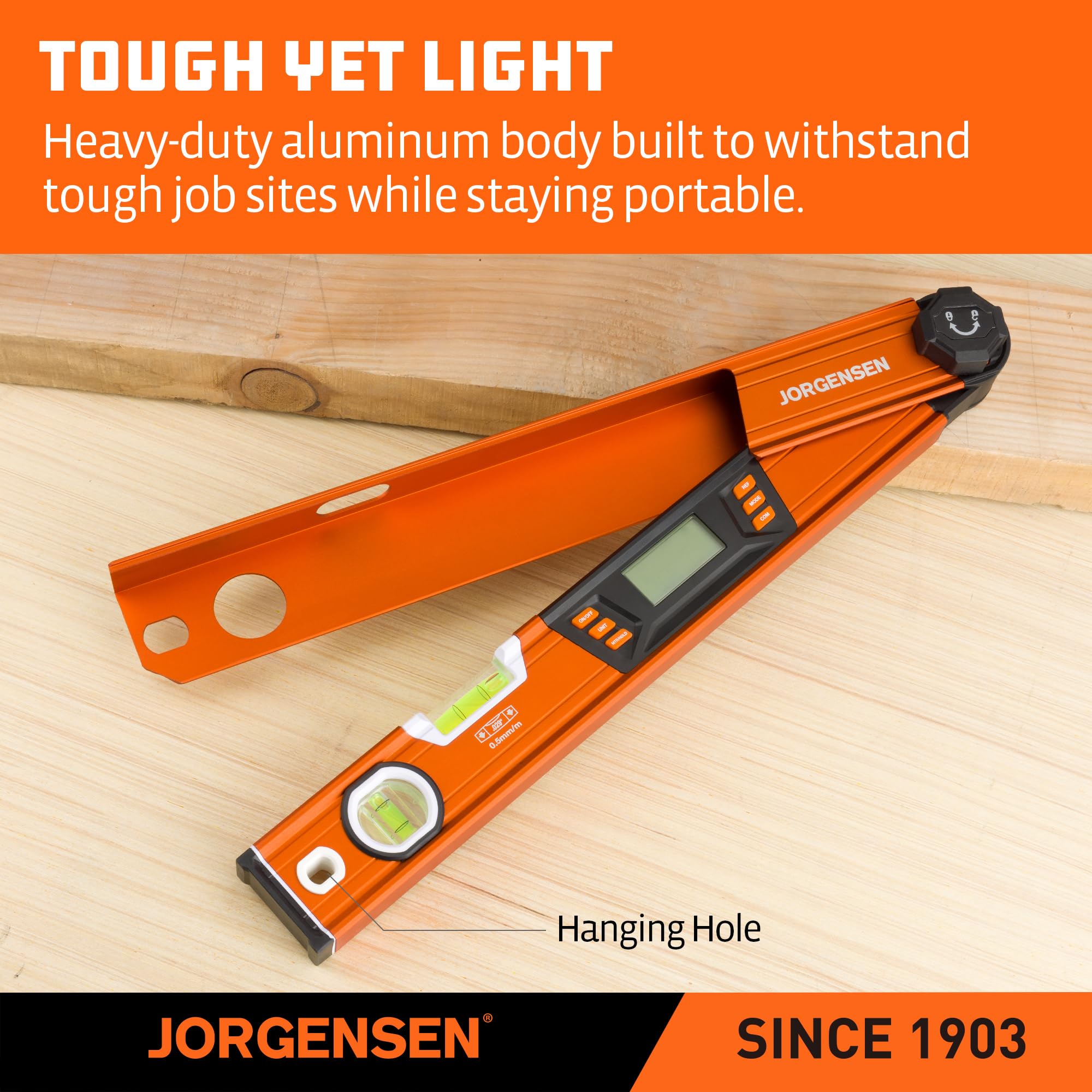 Digital Angle Finder - Protractor & Level -7