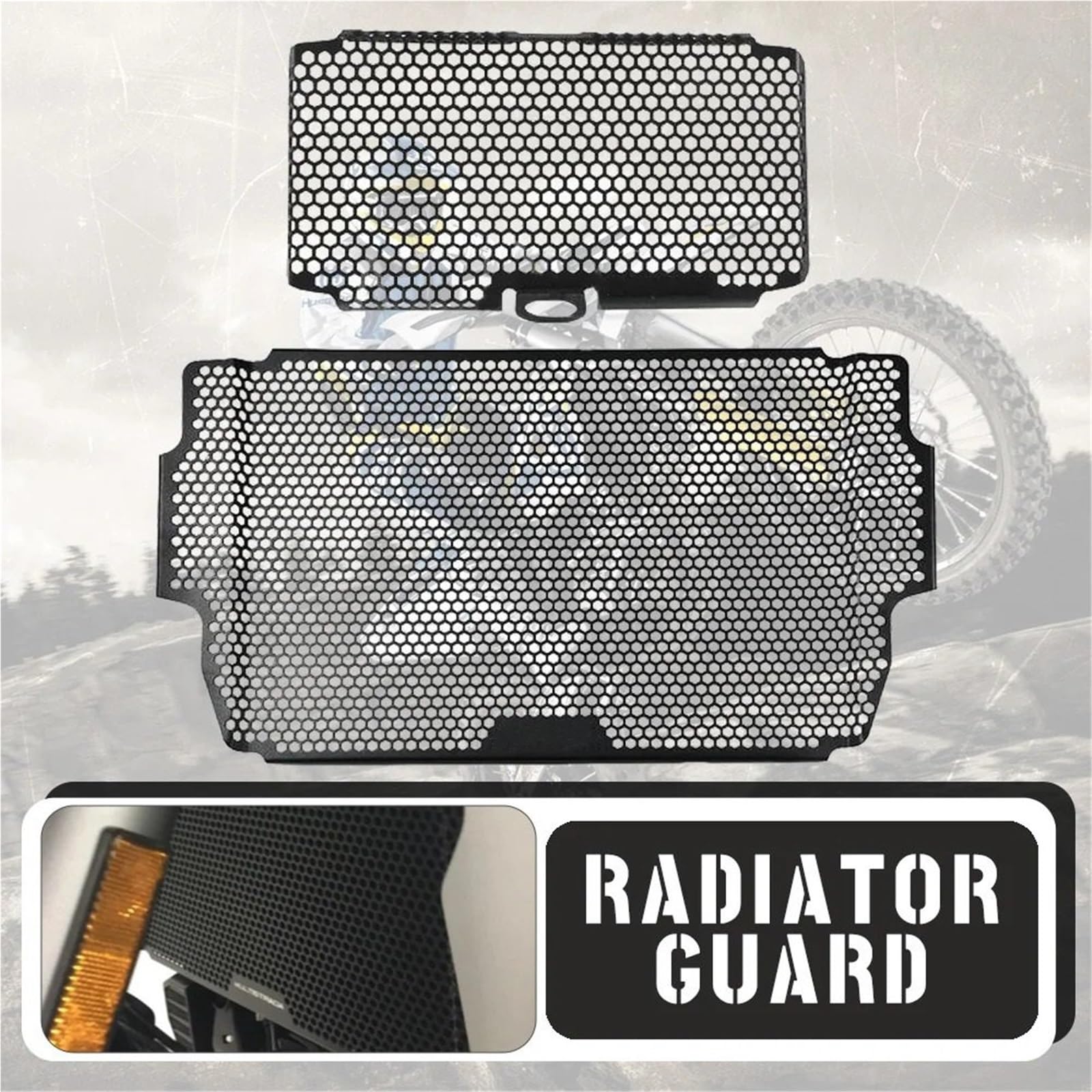 Oil Cooler Guard Chłodnica Protector Osłona Pasuje do Ducati Multistrada 950 1200 1260S 950S 1200S 1260S, osłona chłodnicy oleju, osłona chłodnicy oleju, osłona kratki(MULTISTRADA950S logo b)