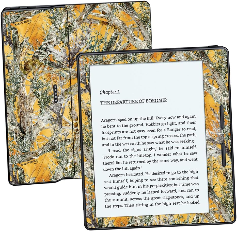 MightySkins Skin Compatible with Amazon Kindle Oasis 6" (8th Gen) - Mc2 Blaze | Protective, Durable, and Unique Vinyl Decal wrap Cover | Easy to Apply, Remove, and Change Styles | Made in The USA