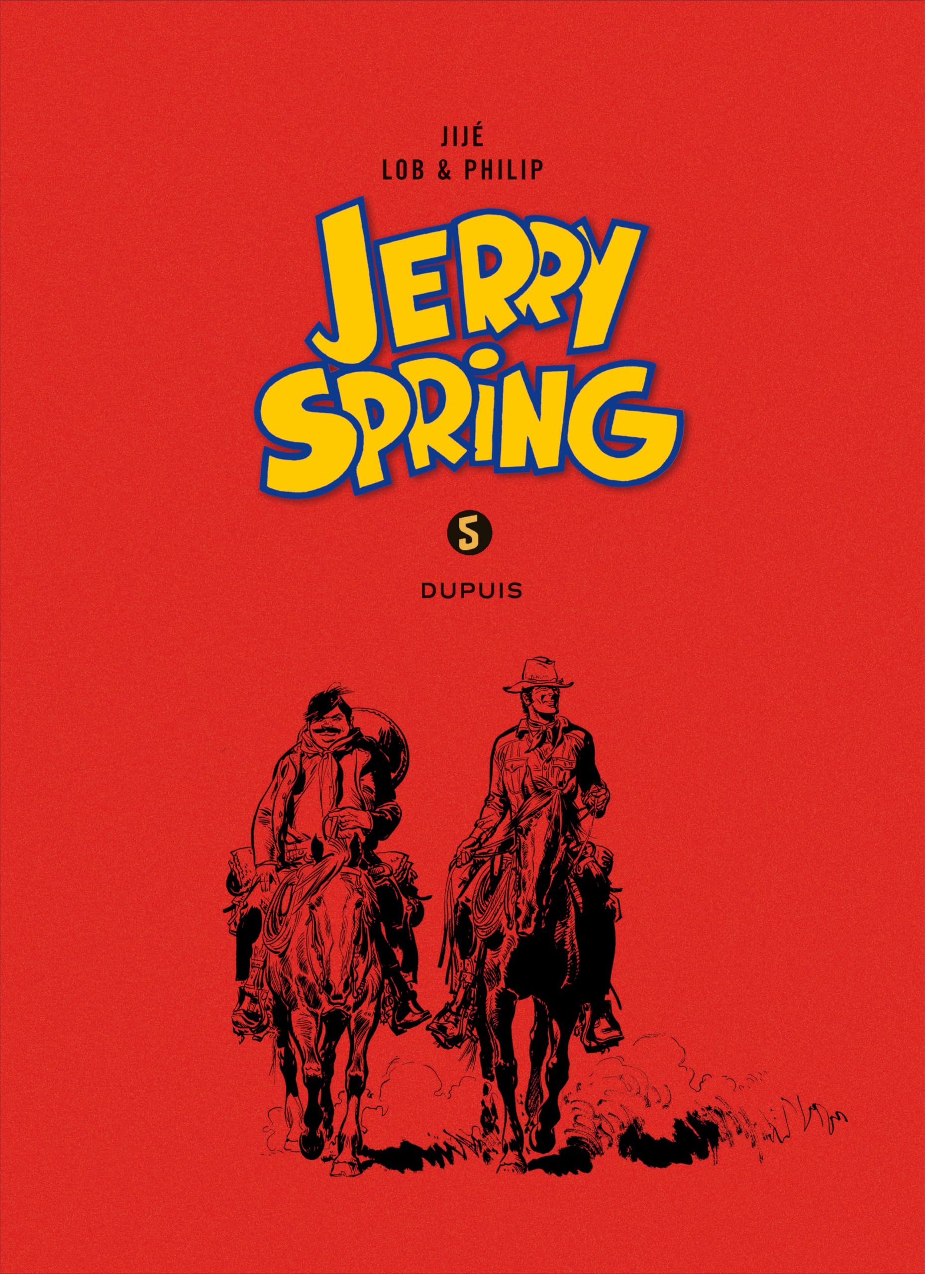 Jerry Spring : l'intégrale en noir et blanc, tome 5