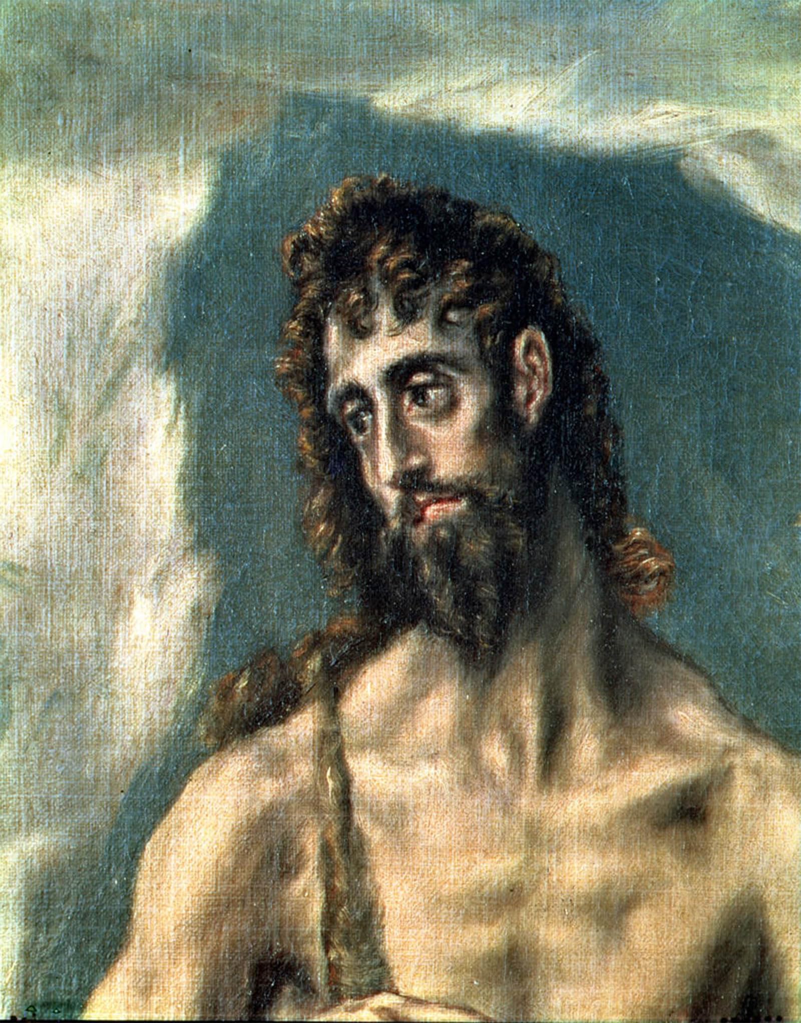 Artxlxxbn No Frame Famous Prints Artwork Pictures Poster Painting Art Ss John The Evangelist And John The Baptist The Baptist By El Greco Artwork Landscape Pictures For Home Decor 60X90cm