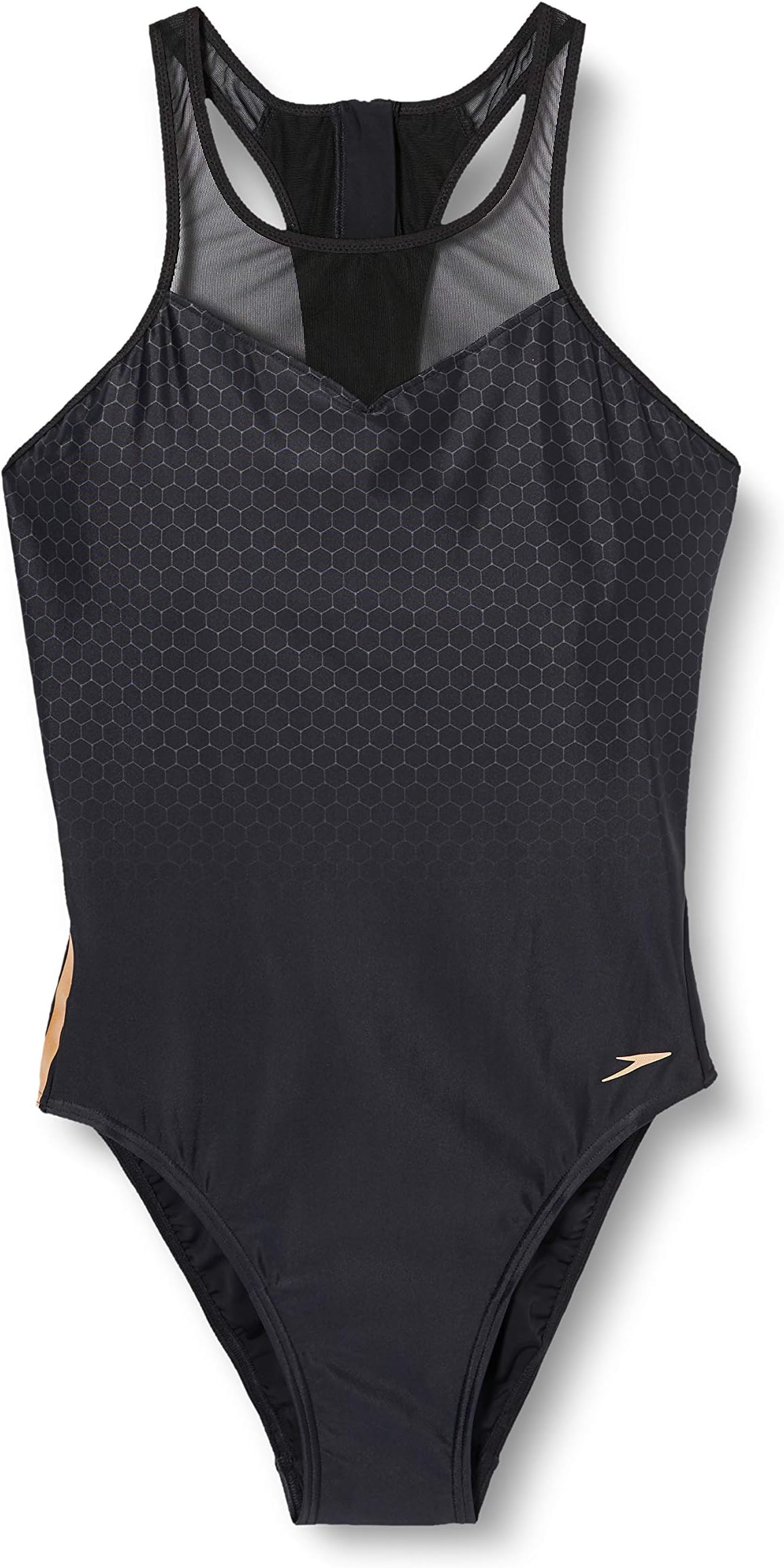 SpeedoWomen's Mesh Panel 1 Piece Swimsuit