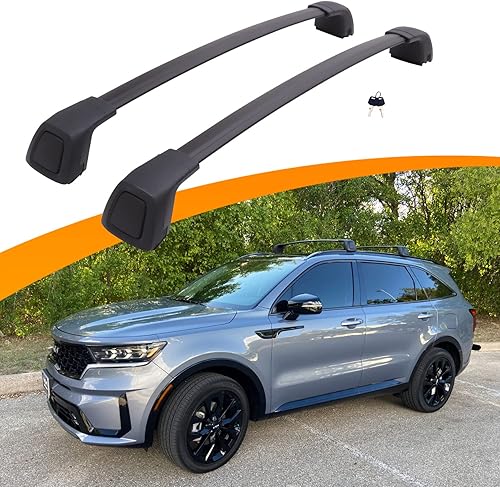 Vista 31 de Snailfly Barras transversales mejoradas para portaequipajes para Volvo XC40 2018-2025 con cerradura y silenciosos, accesorios de carga