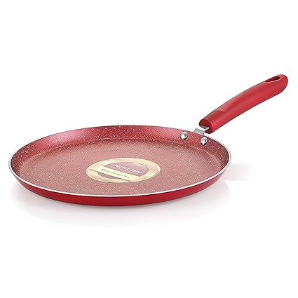 Nirlon Cookware Induction Base Non Stick Red Velvet Dosa Tawa