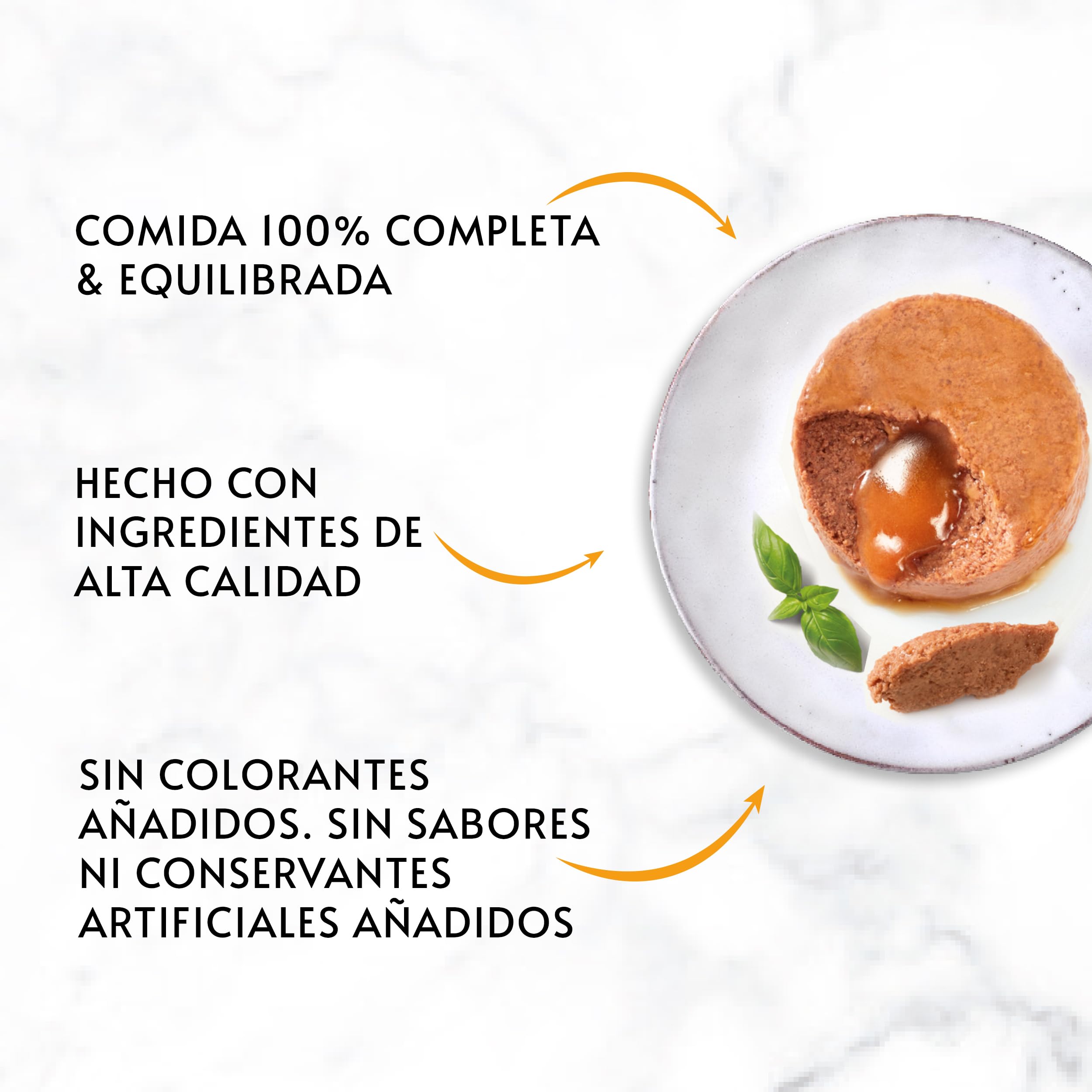 GOURMET Gold Fondant, Comida Húmeda para Gato Adulto, Mousse de Pollo con Salsa, Pack de 24 Latas de 85 g