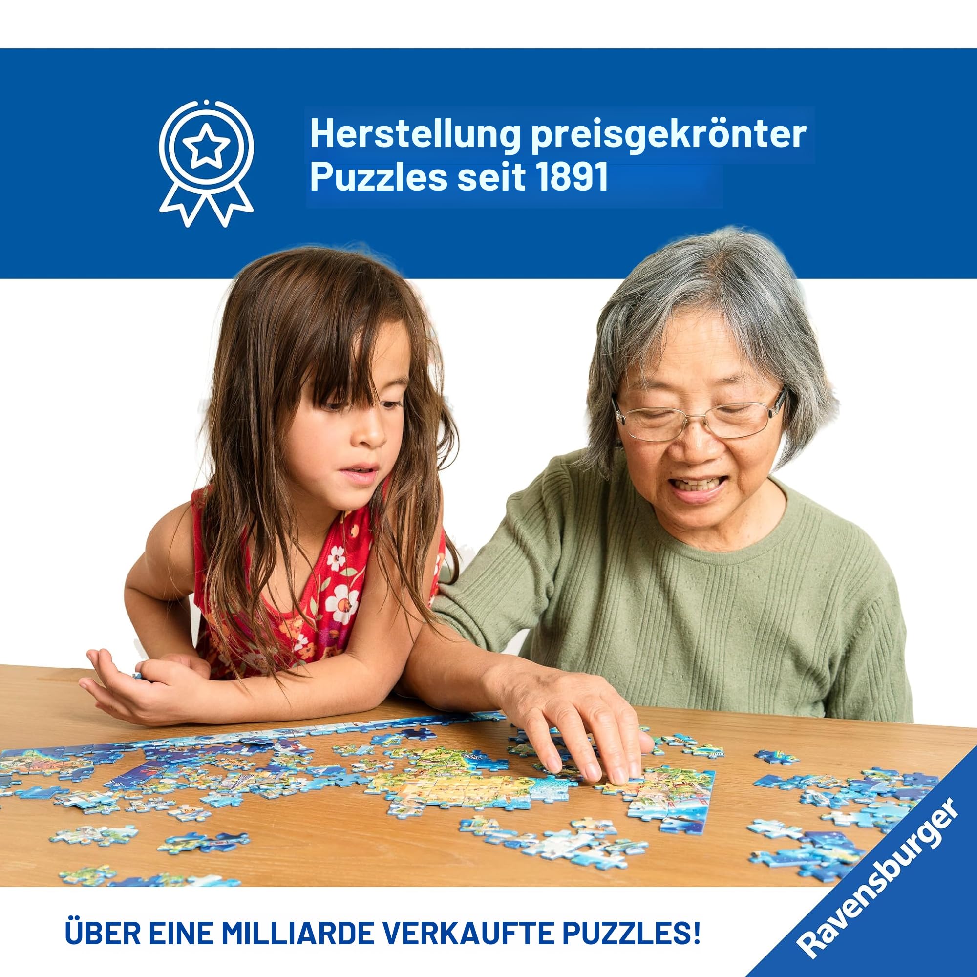 Ravensburger Puzzle 17471 Puzzles on Puzzles - 3000 Teile Puzzle für Erwachsene ab 14 Jahren