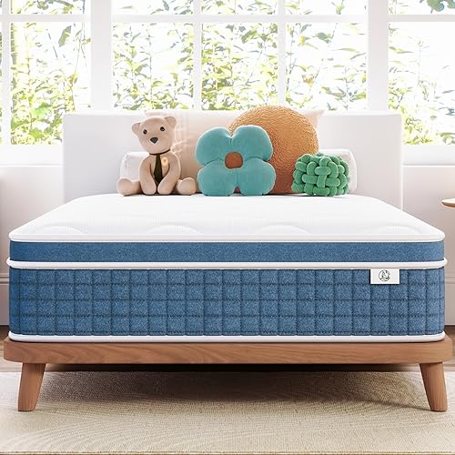 Miniatura 13 de koorlian Colchón de Cama Individual de 8 Pulgadas - Colchón Individual Híbrido Refrescante en una Caja para el Alivio del Dolor de Espalda - Resorte