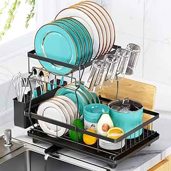 水切り機能付き食器スタンド ブラック 81OaFMnYuNL._UF350,350_QL50_.jpg