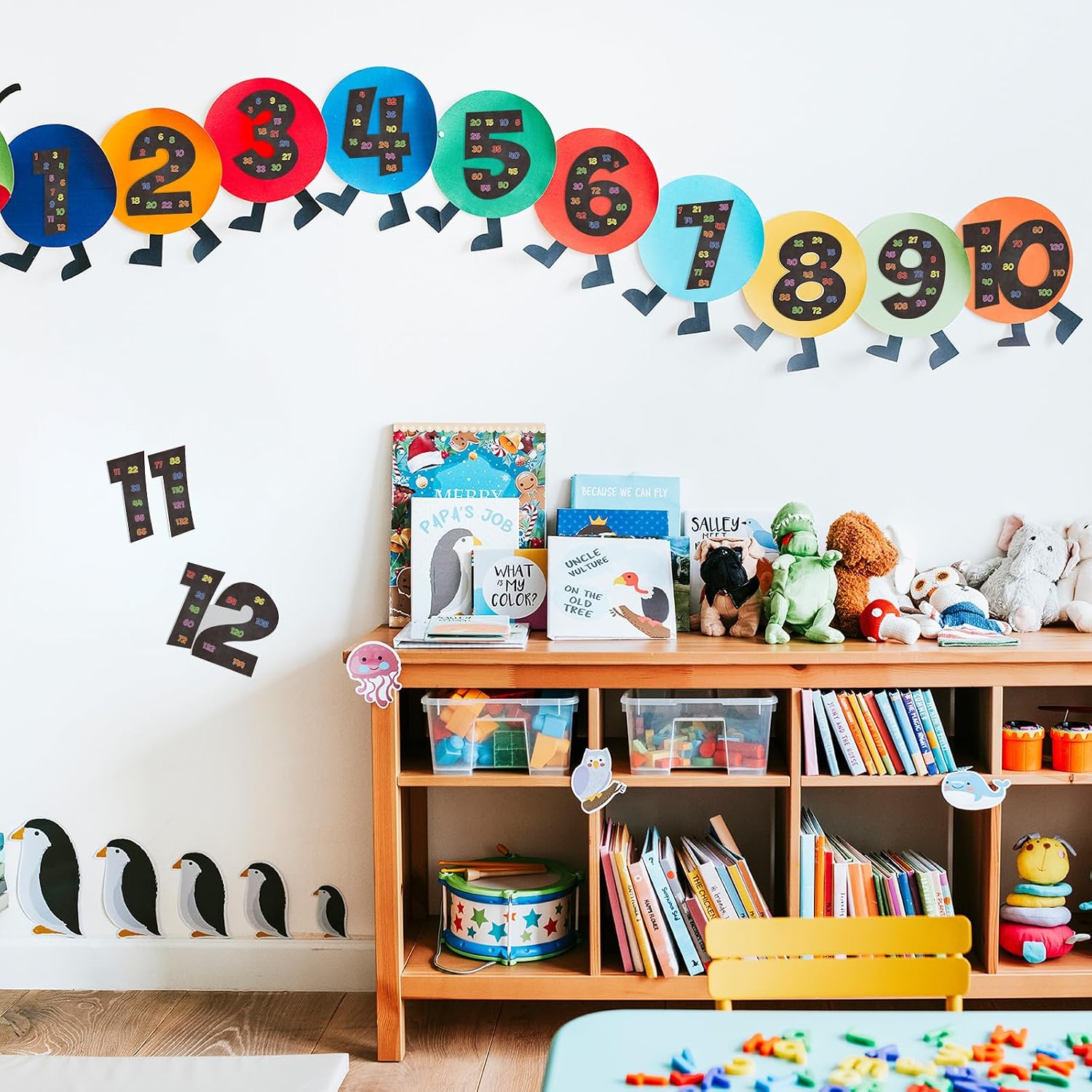Colarr Multiplication Chart Posters for Classroom Multiple Math Posters from 1 to 12 Counting Numbers Times Educational Multiplication Table Chart for Elementary School Leaning Kids(Blackboard)
