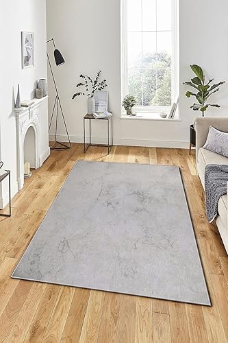 LaModaHome Alfombra antideslizante  Azul Vintage suave, lavable a máquina, para dormitorio, interior y exterior, resistente a las manchas, para sala