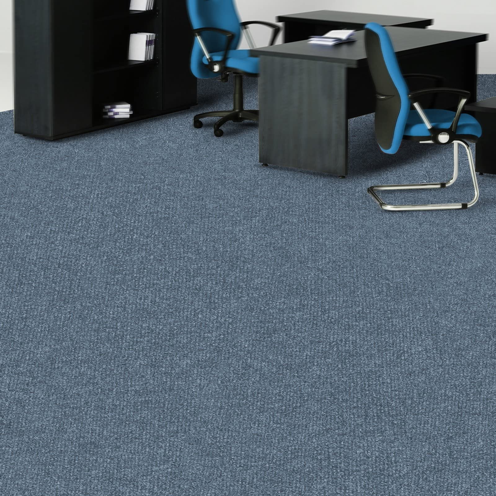 Floordirekt Nadelfilz-Teppich Malta | Bodenbelag aus Nadelvlies für Wohnraum und Büro | Kälteisolierend & trittschalldämmend | Viele Farben & Größen (200 x 250 cm, Grau)